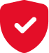 Icon of a shield with checkmark